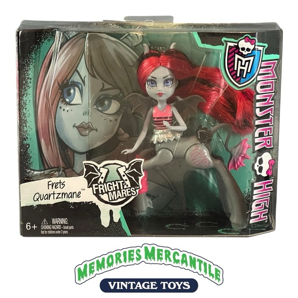 NEW NIB MIB UNOPENED Monster High Fright-Mares Frets Quartzmane 2014 Mattel - Picture 1 of 6